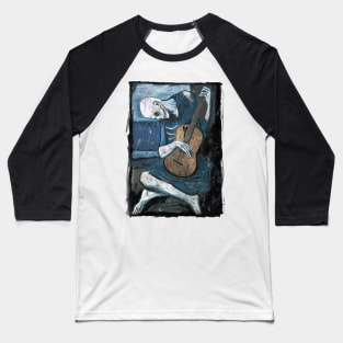 Guitar Player Baseball T-Shirt